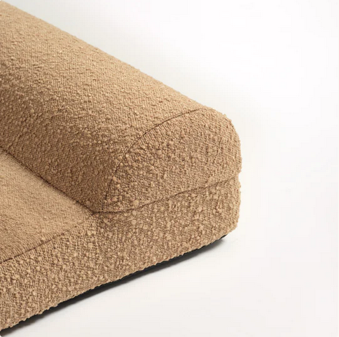 Hommey - Bouclé Hundebett Latte beige
