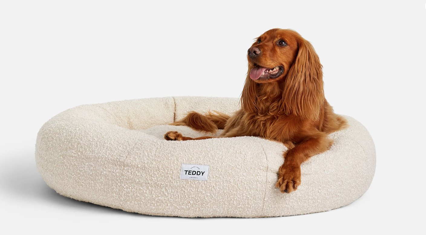 Hundebett Boucle CLOUD beige