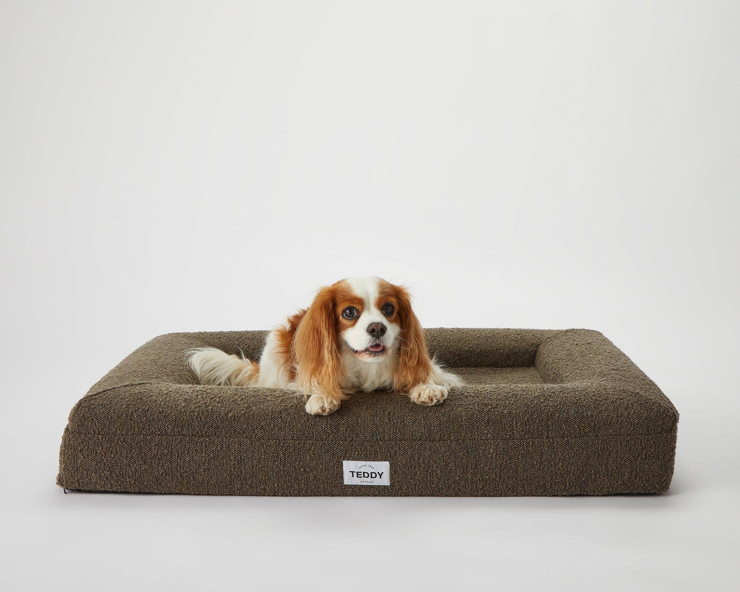 Hundebett Boucle braun