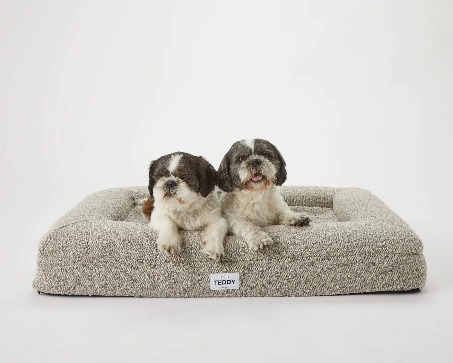 Hundebett Boucle grau