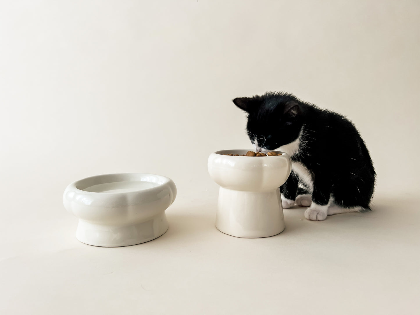 Spülmaschinenfestes Napfset für Katzen in Keramtik von Blorie