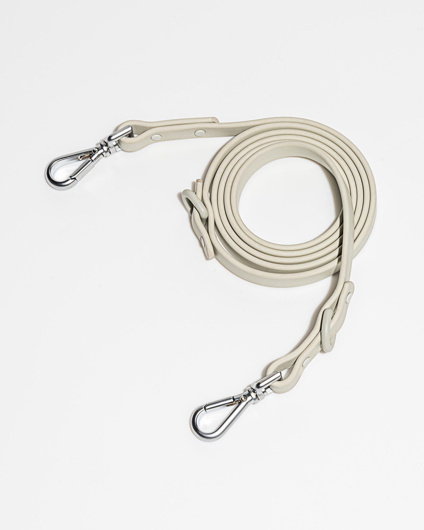 Minimalistische Leine grau