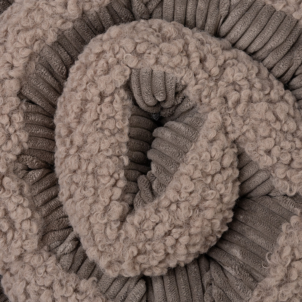 Schnüffelmatte SWIRL taupe