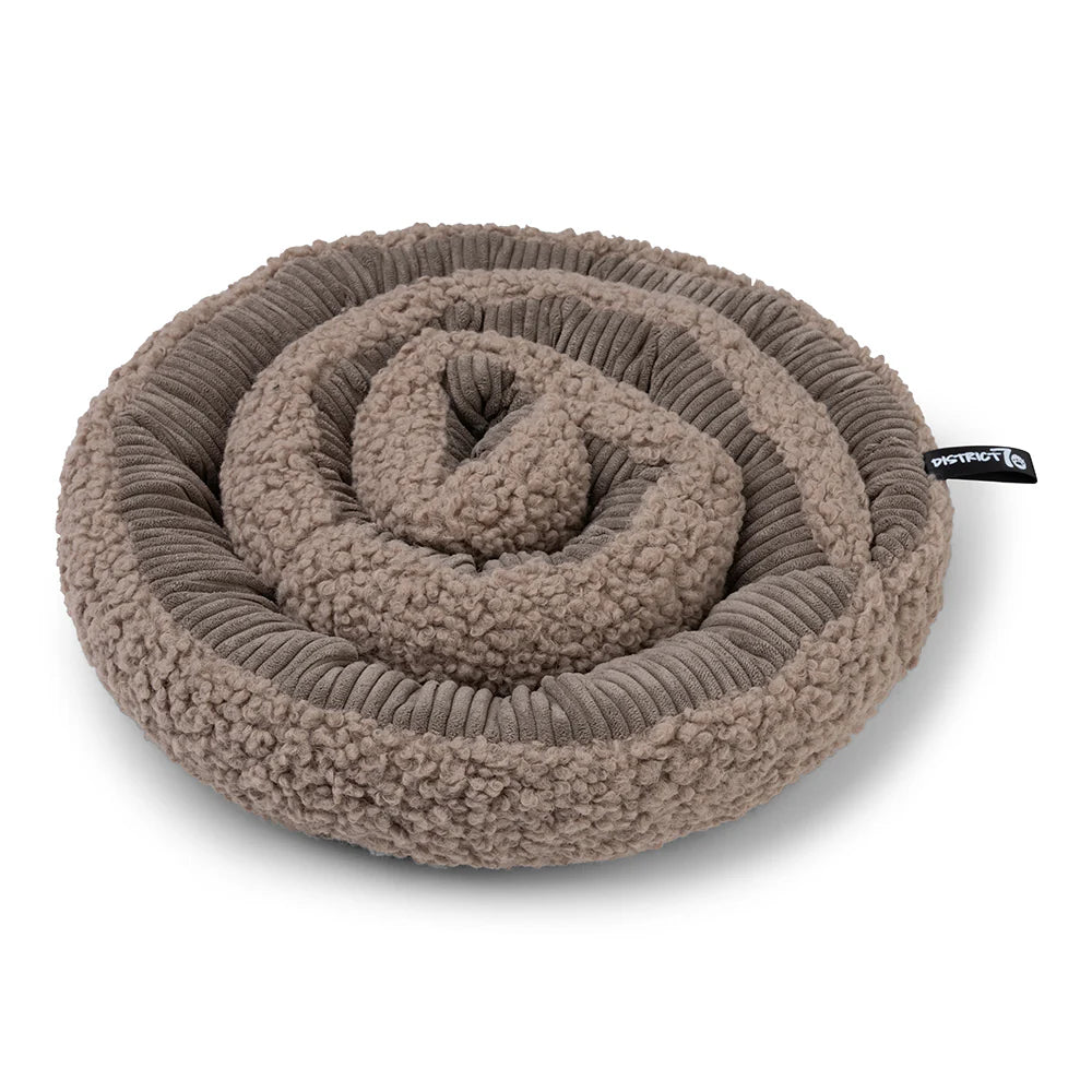 Schnüffelmatte SWIRL taupe