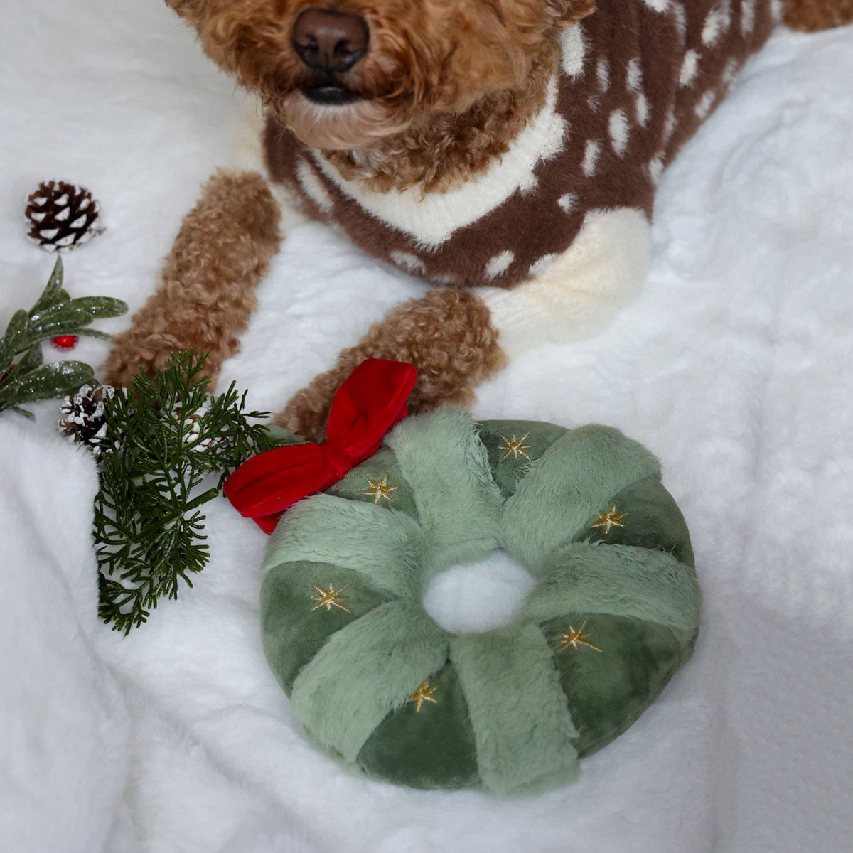 FESTIVE WREATH NOSEWORK TOY