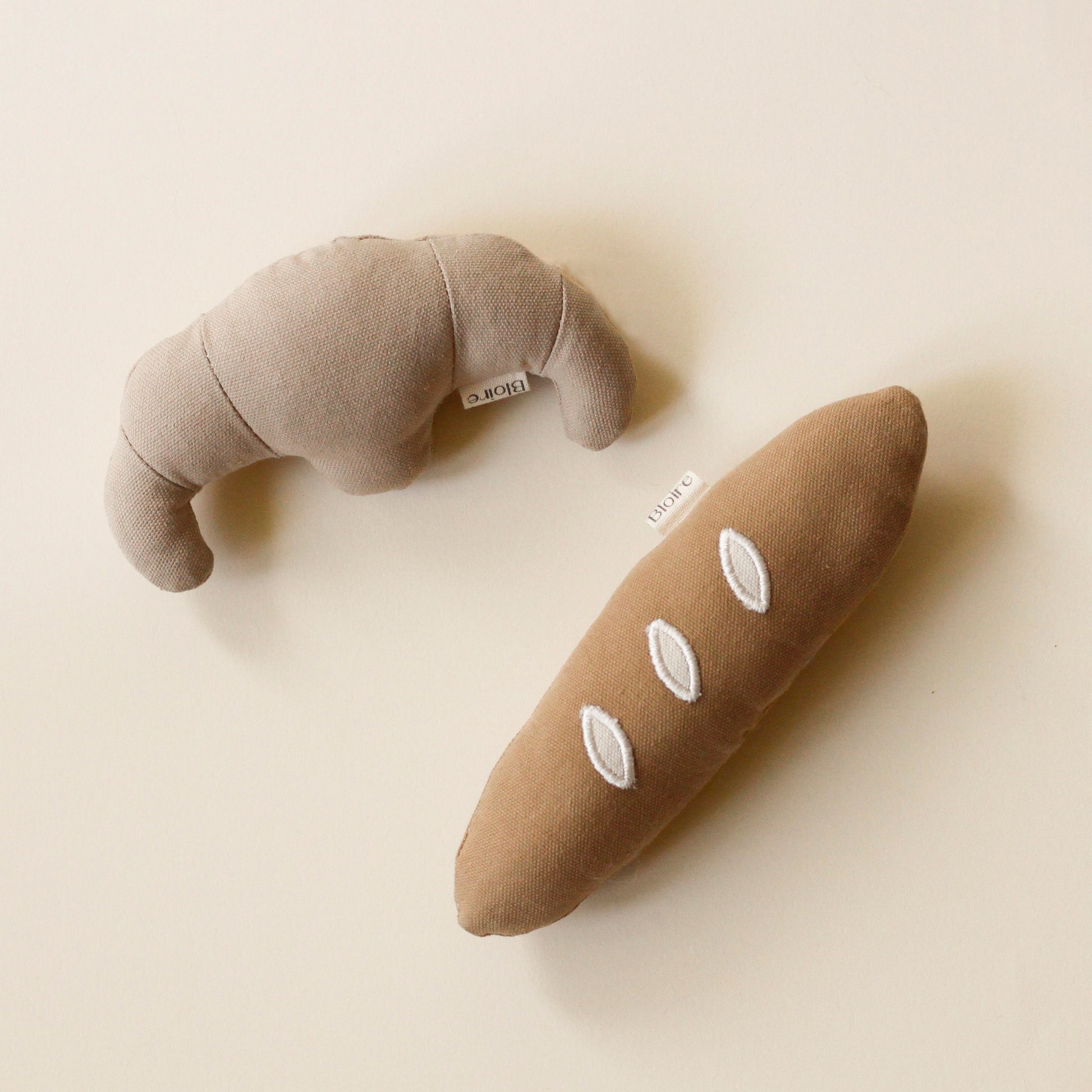 Katzen Spielzeugset - Breakfast Club Bloire Croissant und Baguette